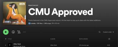 Playlist: CMU Approved - completemusicupdate.com