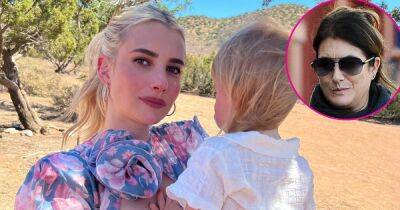 Emma Roberts Calls Out Mom Kelly Cunningham for Revealing Son Rhodes’ Face for 1st Time ‘Without Asking’ - www.usmagazine.com
