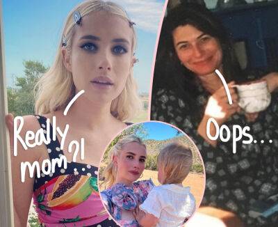 Emma Roberts Calls Out Mom For Posting Son Rhodes’ Face On IG Without Permission! - perezhilton.com