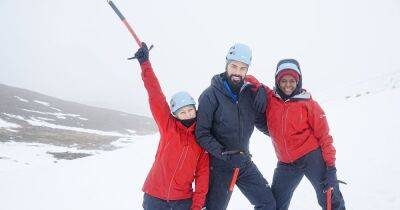 Rylan Clark, Emma Willis and Oti Mabuse's Cairngorms trek halted due to dangerous conditions - www.dailyrecord.co.uk - county Highlands