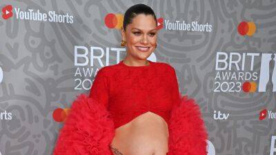 Brit Awards 2023: Baby Bump-Baring Dresses Stole the Show on the Red Carpet—See Pics - www.glamour.com - New York - Montana