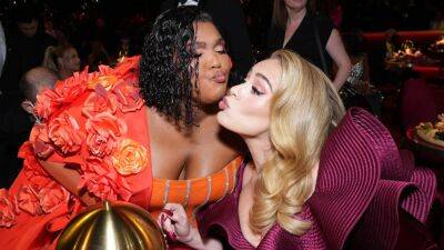 Lizzo Says She and Adele Drank 'So Much’ at the Grammys That They Lost Track of the Awards - www.glamour.com - Britain