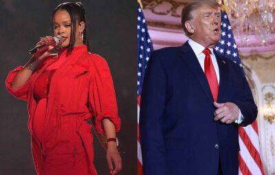 Donald Trump lashes out at Rihanna after Super Bowl Halftime performance - www.nme.com - Arizona - city Glendale, state Arizona