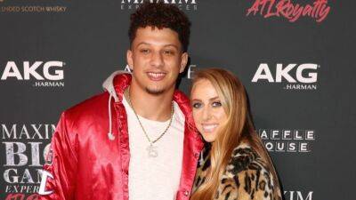 Patrick Mahomes and Wife Brittany Debut Newborn Son's Face at Disneyland After 2023 Super Bowl Win - www.etonline.com - Philadelphia, county Eagle - county Eagle - Kansas City