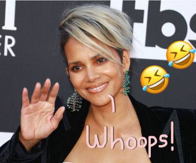 Halle Berry Shares Hilarious Video After Falling Flat On Her Face At Charity Event! - perezhilton.com