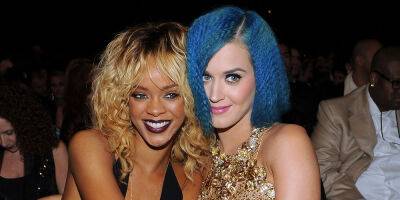 Are Katy Perry & Rihanna Still Friends? We Revisited the Pop Star BFFs' Friendship After Rihanna's Super Bowl Shoutout from Katy - www.justjared.com