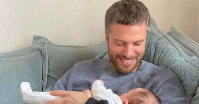 Rick Edwards and EastEnders actress wife welcome baby boy and share first pics - www.msn.com