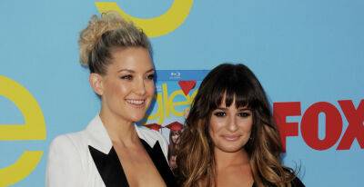 Here's Why Kate Hudson's Visit to Lea Michele in 'Funny Girl' Is So Meta for 'Glee' Fans - www.justjared.com - New York