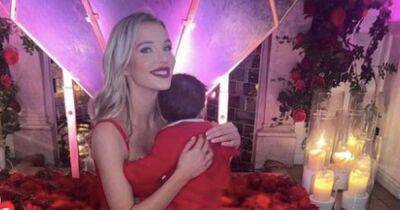 Inside newly-single Helen Flanagan's Valentine's Day with son Charlie as they sport matching outfits - www.ok.co.uk - Manchester