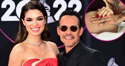 Marc Anthony’s Wife Nadia Ferreira Announces Pregnancy 2 Weeks After Wedding, Expecting 1st Child With Musician - www.usmagazine.com - Spain - Miami - city Mexico City