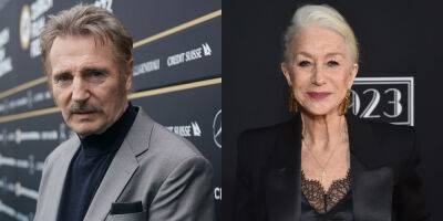 Liam Neeson Knows He Was 'Lucky' To Date Helen Mirren - www.justjared.com - Canada