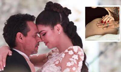 Nadia Ferreira and Marc Anthony confirm pregnancy on Valentine’s Day - us.hola.com - Paraguay