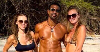 David Haye seemingly confirms throuple romance with message to Una Healy and Sian Rose - www.ok.co.uk - county Queens