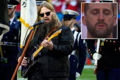 Chris Stapleton on Nick Sirianni crying during national anthem: ‘Don’t know if I can watch it’ - nypost.com - Philadelphia, county Eagle - county Eagle