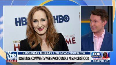 JK Rowling just proved you don't have to bow to the leftist mob, says Douglas Murray - www.foxnews.com - county Douglas - county Murray