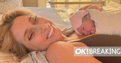 Stacey Solomon shares adorable montage clip of Rose meeting baby Belle for first time - www.ok.co.uk