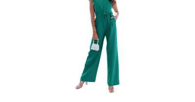 Jump Into Spring in This Comfy-Chic Cap-Sleeve Jumpsuit — Shop Now - www.usmagazine.com