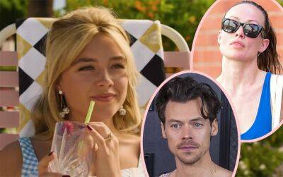 Florence Pugh Answers Her ONLY Question About Don't Worry Darling Messiness - perezhilton.com - county Butler - county Major - county Love