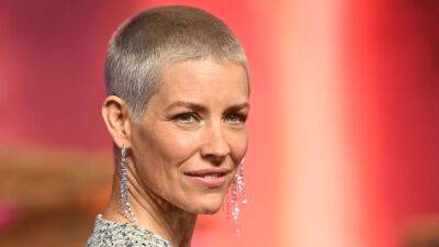 Evangeline Lilly's New Buzz Cut Steals the Spotlight at 'Ant-Man and the Wasp: Quantumania' Premiere - www.etonline.com - London - city Waterloo