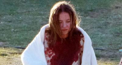Sydney Sweeney Appears Covered in Blood While Filming Psychological Horror 'Immaculate' - www.justjared.com - Spain - Italy