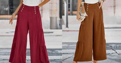Scoop Up These Lightweight Palazzo Pants Ahead of the Spring Season - www.usmagazine.com