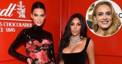 Kim Kardashian and Sister Kendall Jenner Enjoy Girls’ Trip to Vegas to See Adele’s Residency: Photos - www.usmagazine.com - Britain - Las Vegas