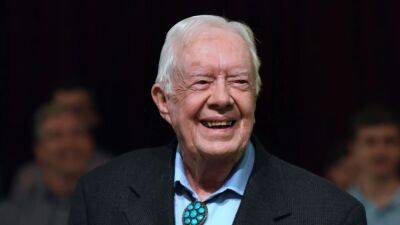 Jimmy Carter Receiving Hospice Care at Home Instead of Additional Medical Intervention, Carter Center Says - www.etonline.com - Ukraine - county Ford - county Reagan