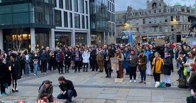 Brianna Ghey mourners gather in Aberdeen for third Scots vigil in memory of tragic trans teen - www.dailyrecord.co.uk - Scotland - county Cheshire - county Granite