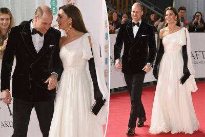 Prince William and Kate Middleton stun at 2023 BAFTAs - nypost.com - county Hall - county Butler