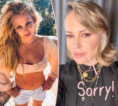 Alyssa Milano Apologizes To Britney Spears For 'Bullying' Her On Twitter! - perezhilton.com