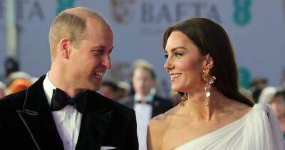 Kate Middleton 'taps William's bum' in incredibly rare PDA at BAFTAs - www.ok.co.uk