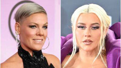 Pink Slams Fans for Accusing Her of 'Shading' Christina Aguilera in a Recent Interview - www.glamour.com