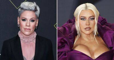 Pink and Christina Aguilera’s Friendship Ups and Downs Over the Years - www.usmagazine.com - New York