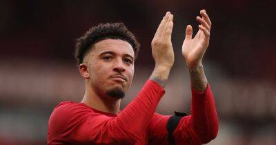 Manchester United star Jadon Sancho has perfect chance to back up Jamie Carragher claim - www.manchestereveningnews.co.uk - Manchester - Sancho - city Leicester