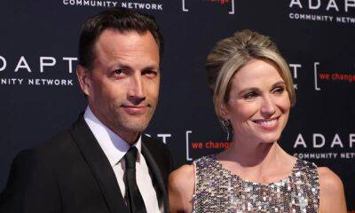 Amy Robach's daughters share glimpse of Andrew Shue's birthday celebration in sweet tributes - hellomagazine.com - New York