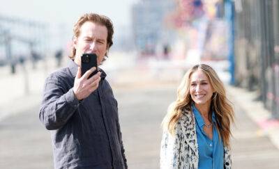 Sarah Jessica Parker & John Corbett Film More 'And Just Like That' Scenes, This Time at Coney Island! - www.justjared.com - New York
