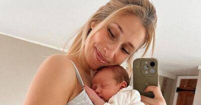 Stacey Solomon shows off daughter Belle's 'beautiful eyes' in adorable new snap - www.ok.co.uk