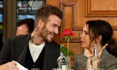 Victoria Beckham almost cracks a smile in video with David inside royal-esque kitchen - hellomagazine.com