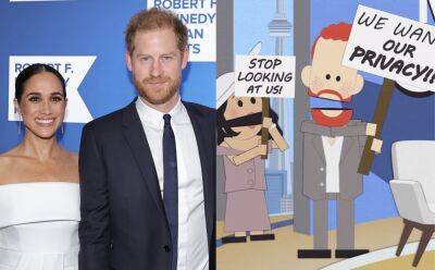 Prince Harry and Meghan Markle dismiss claims they are suing ‘South Park’: “It’s all frankly nonsense” - www.nme.com