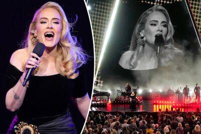 Adele reveals ‘painful’ spinal issues - nypost.com - Britain - Las Vegas