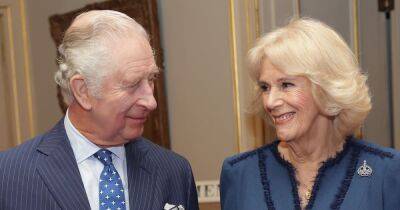 Camilla beams at Charles in first public appearance since recovering from Covid - www.ok.co.uk - Birmingham - county Charles