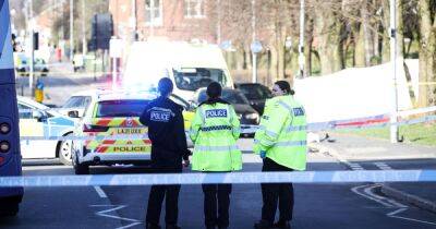 Girl, 16, dies after being hit by car in horror smash as man arrested - www.manchestereveningnews.co.uk - Manchester - county Oldham