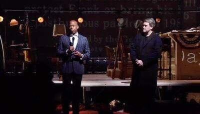 New York Mayor Eric Adams Tells Broadway ‘Parade’ Audience “This Is Not A Place Where Hate Lives” Days After Neo-Nazis Harassed Ticketbuyers - deadline.com - New York - New York - city Tel Aviv