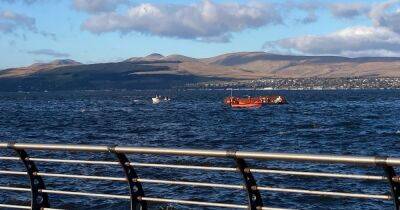 Major rescue as boat capsizes in Greenock LIVE as witnesses fear crew 'trapped' - www.dailyrecord.co.uk - Scotland - India - county Quay - city Inverclyde