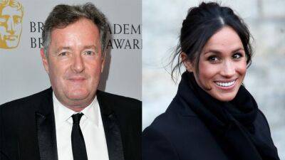 Piers Morgan says Meghan Markle tried forcing him into an apology - www.foxnews.com
