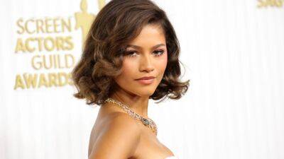 Zendaya is Pretty in Pink at the 2023 SAG Awards -- See the Pics! - www.etonline.com