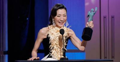 Michelle Yeoh Wins Best Actress at SAG Awards 2023, Gives Touching Speech with Some Surprising Curses! - www.justjared.com - Los Angeles