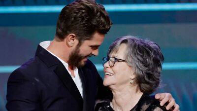 Andrew Garfield Kisses Sally Field After She Receives SAG Lifetime Achievement Award (Exclusive) - www.etonline.com