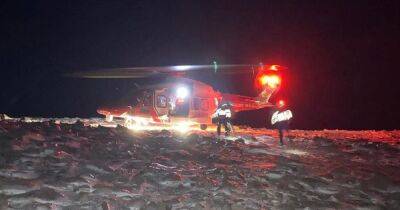 Four walkers airlifted from Scots mountain in dramatic rescue mission - www.dailyrecord.co.uk - Scotland - Beyond