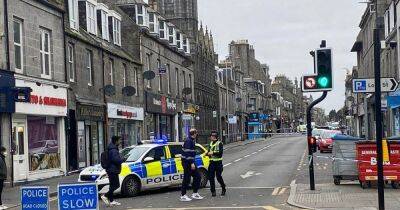 Cops lock down Aberdeen city centre after 'disturbance' involving multiple people - www.dailyrecord.co.uk - Scotland - city Aberdeen - Beyond